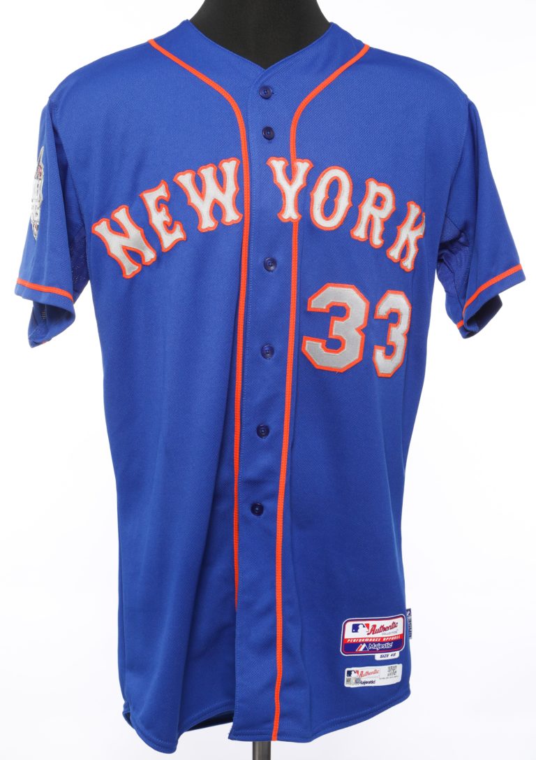 Matt Harvey 2015 World Series Game 1 Jersey