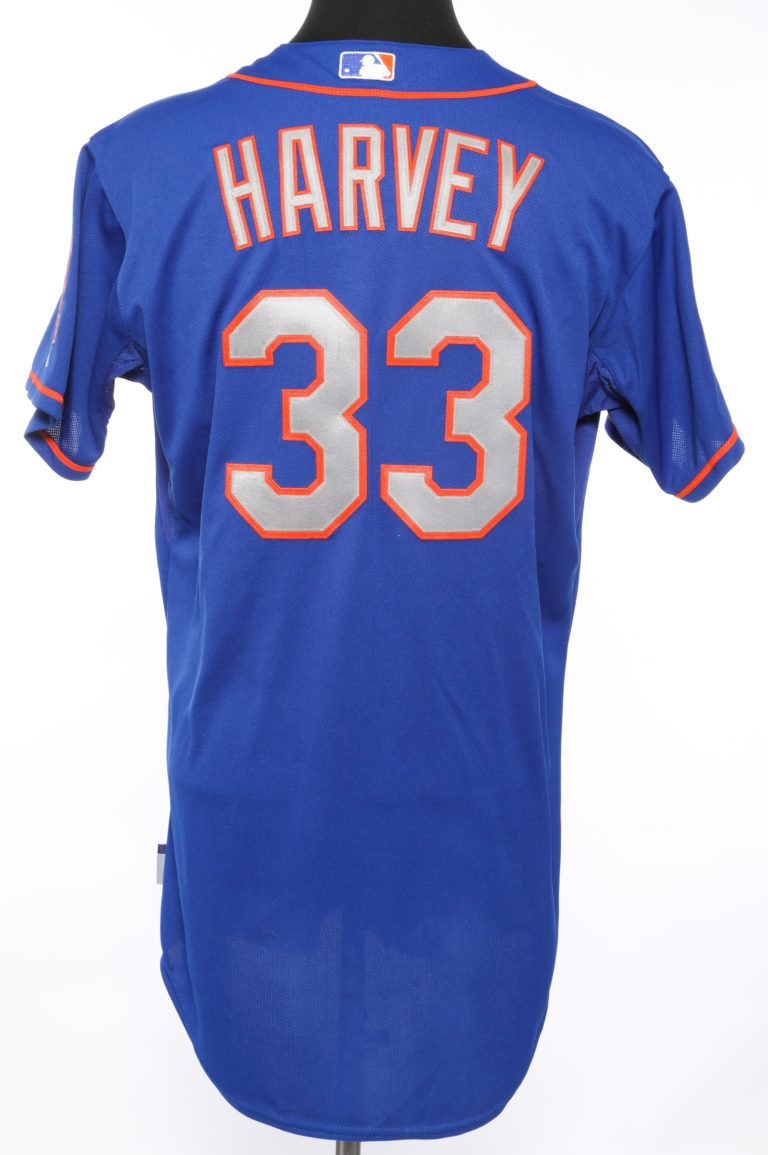 Matt Harvey 2015 World Series Game 1 Jersey