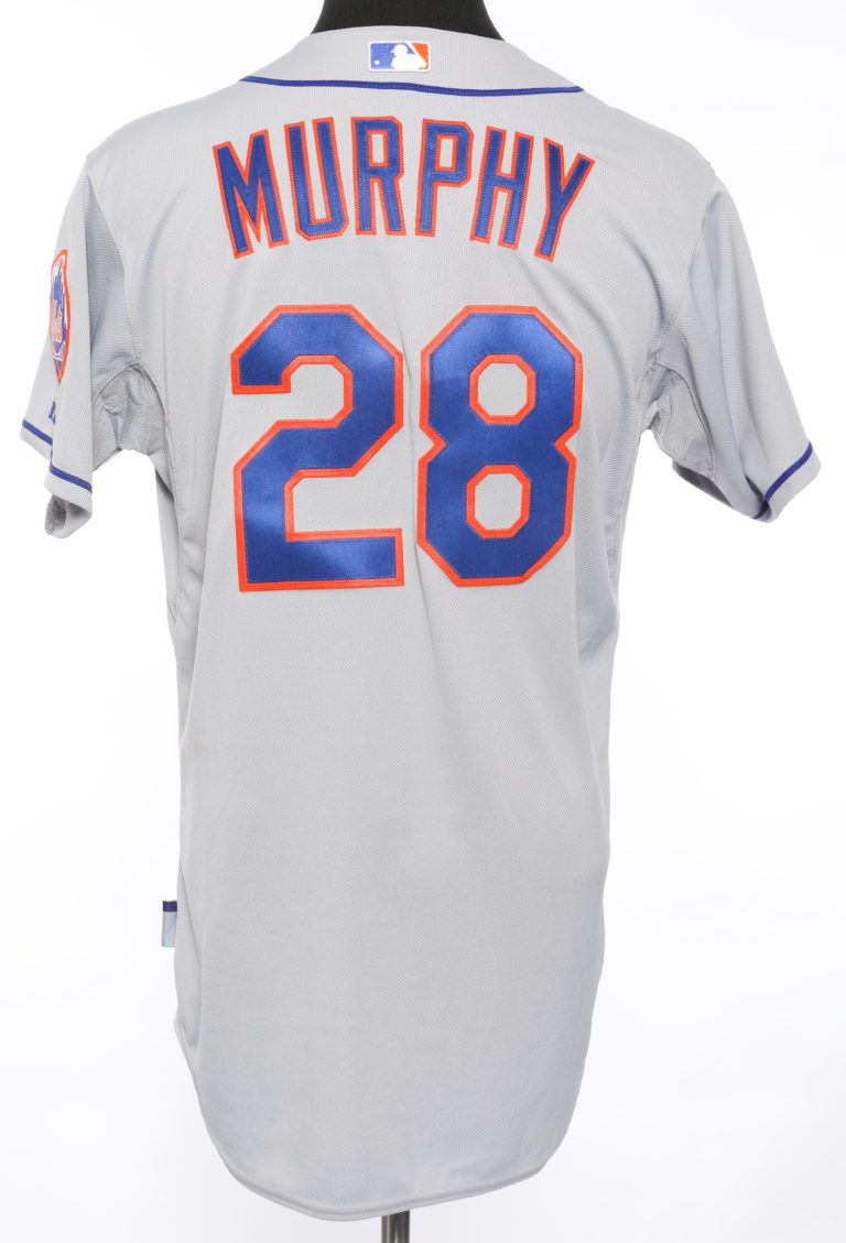 Daniel Murphy 2015 NLCS Game 3 Jersey