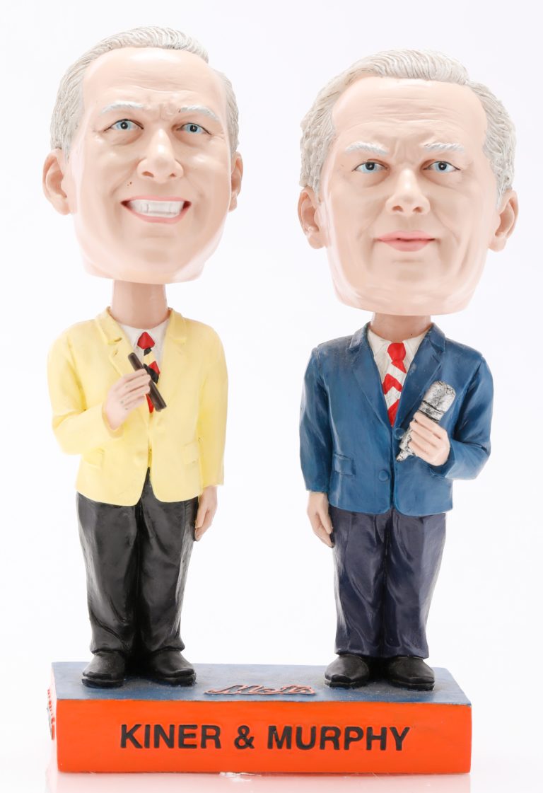 Bob Murphy and Ralph Kiner Bobbleheads