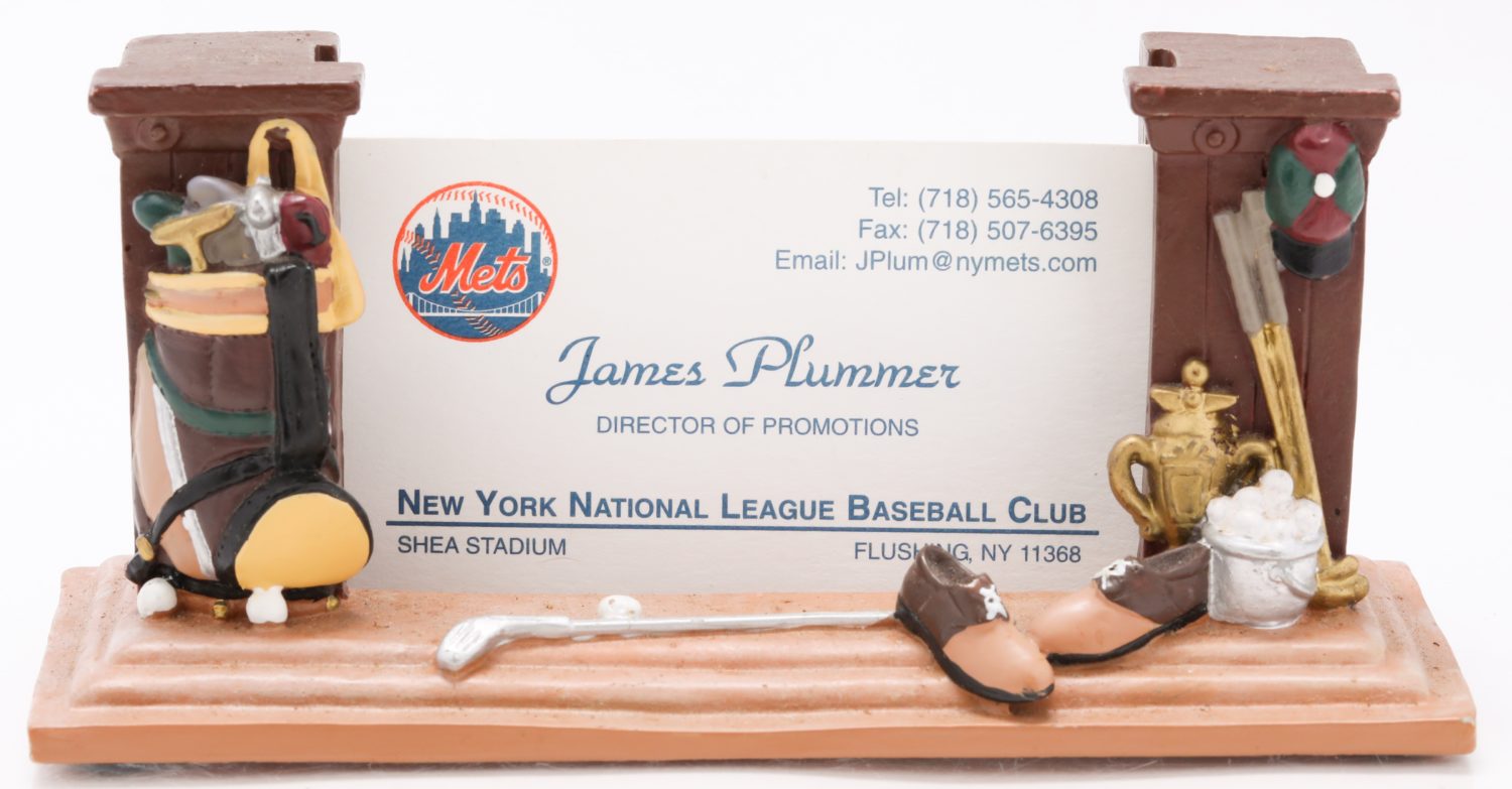 Jimmy Plummer Business Card Holder