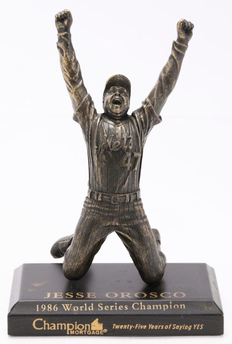 Jesse Orosco 1986 World Series Figurine - Mets History