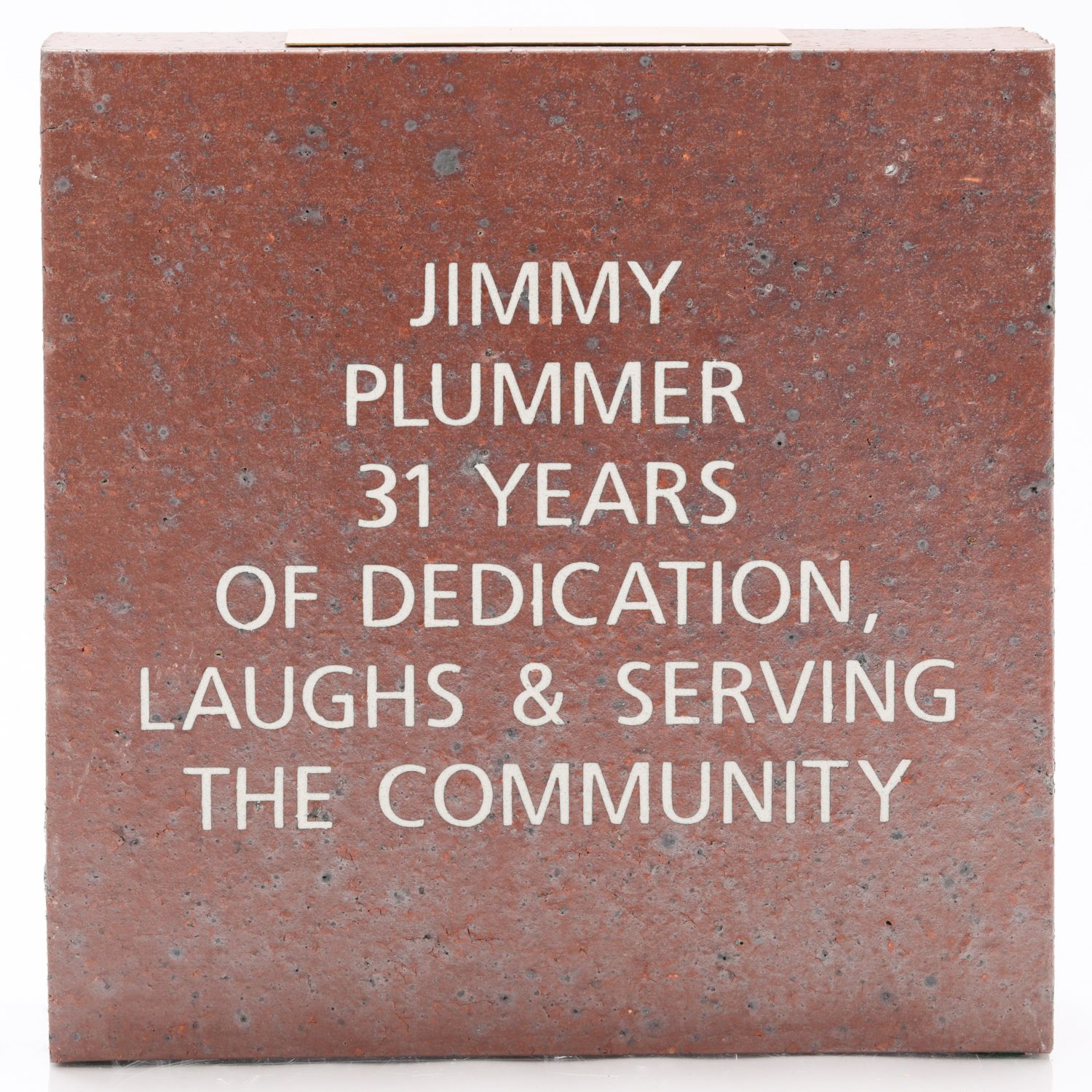 Brick Honors Jimmy Plummer's 31 Years