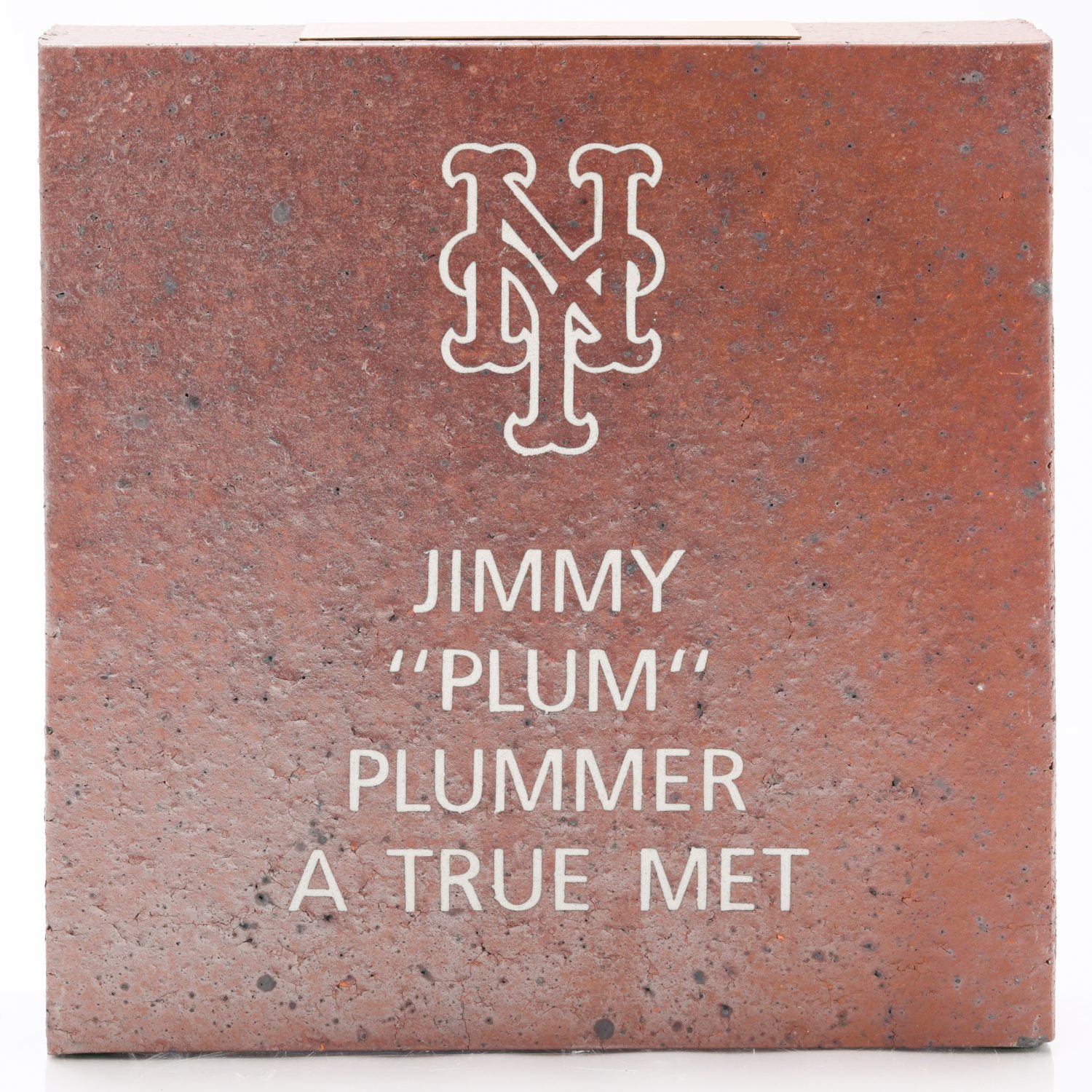 Brick Honors Jimmy Plummer as 'A True Met