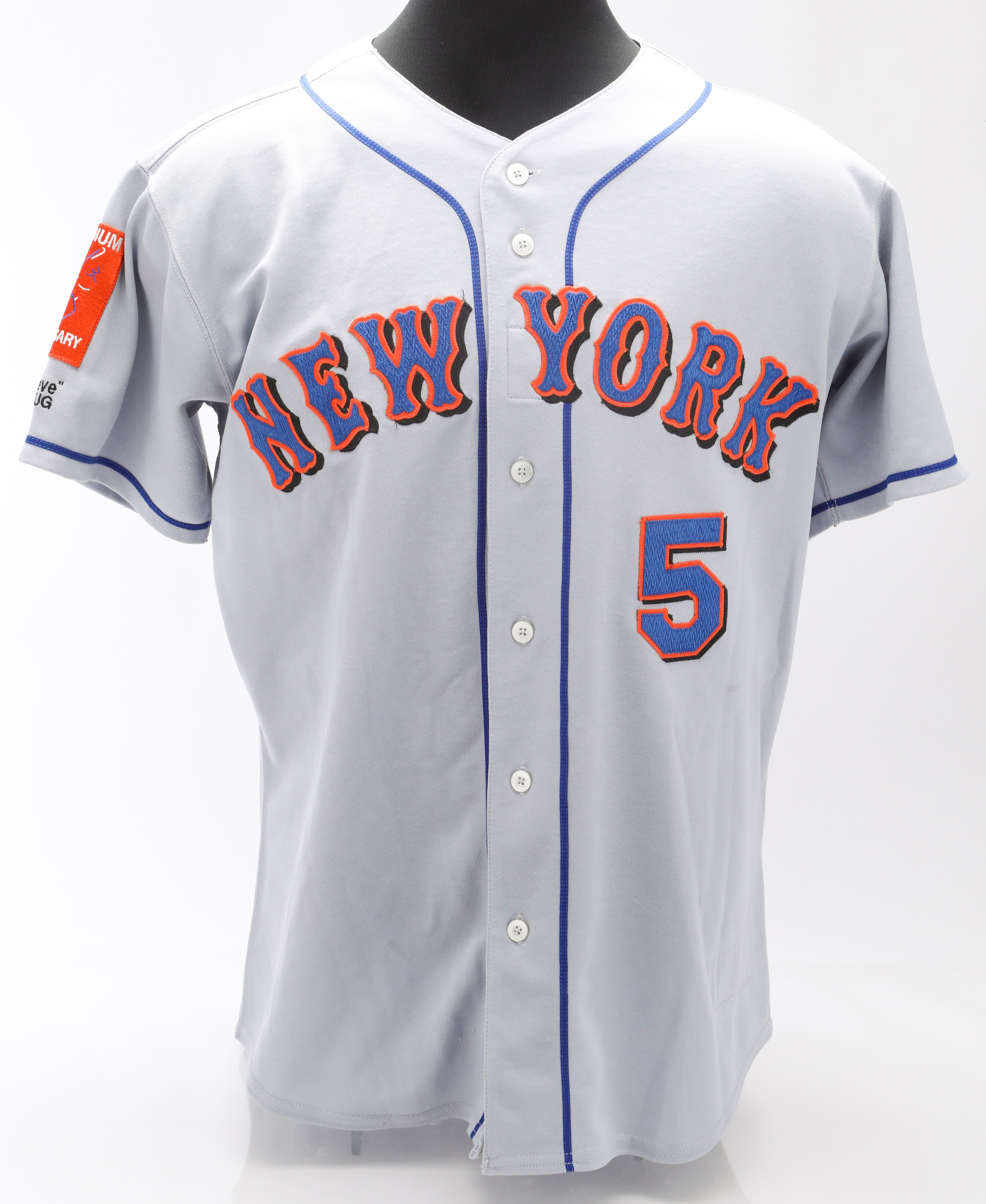 New York Mets 2004 Shea Stadium 40th Anniv. Alternate Black Jersey Men's  (S-3XL)