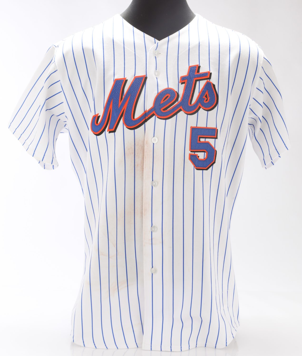 Darryl Strawberry Signed Batting Practice Jersey - Mets History