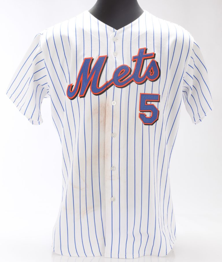 David Wright Game-Worn Pinstripe Jersey