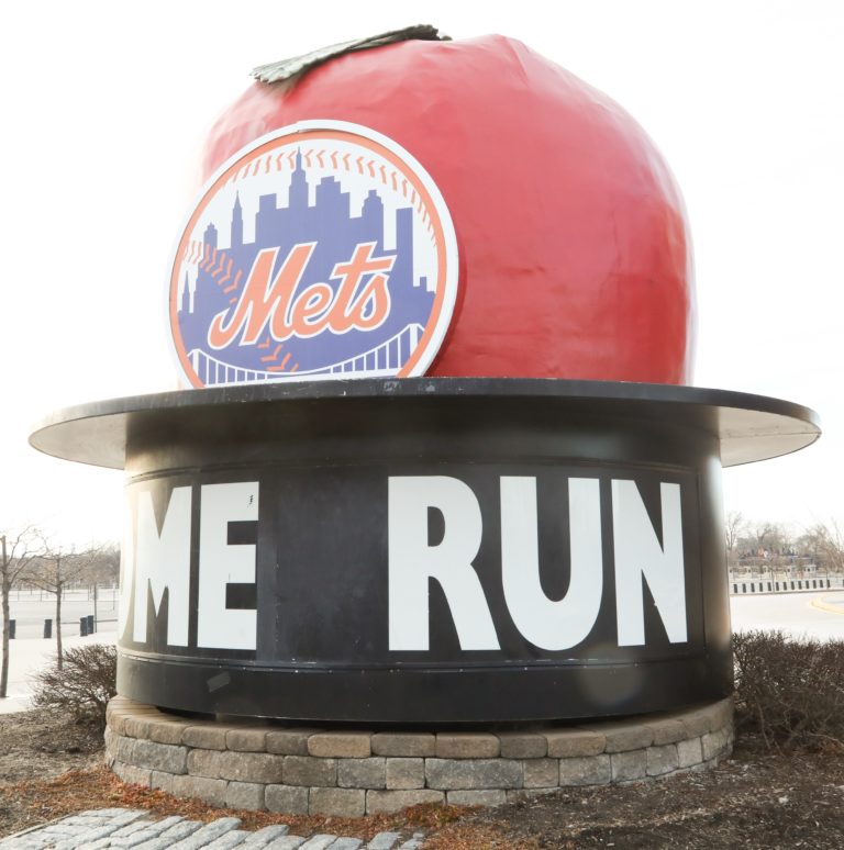 Original Shea Stadium Home Run Apple