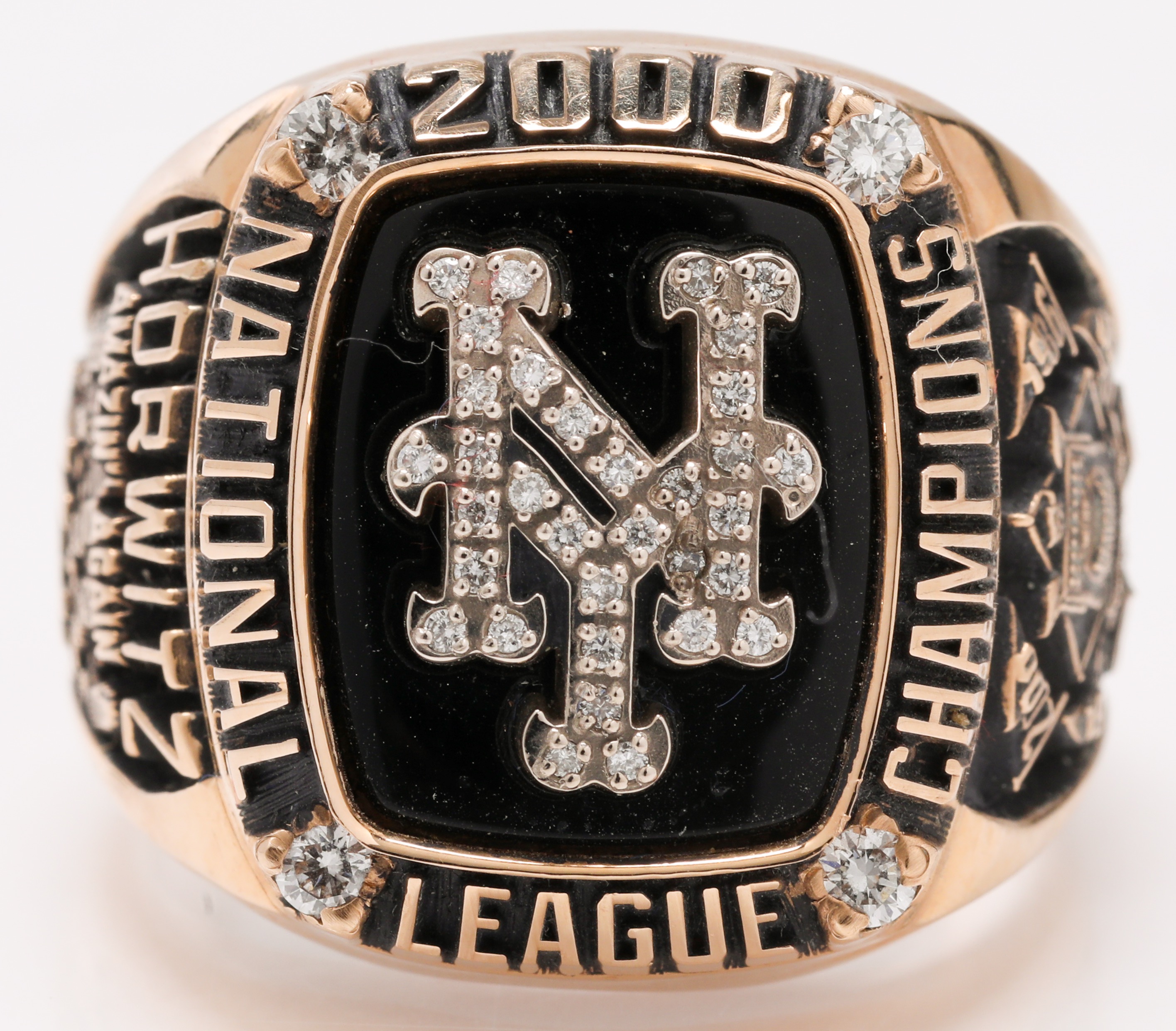 New York Mets 2000 NLCS Championship Ring - Top View