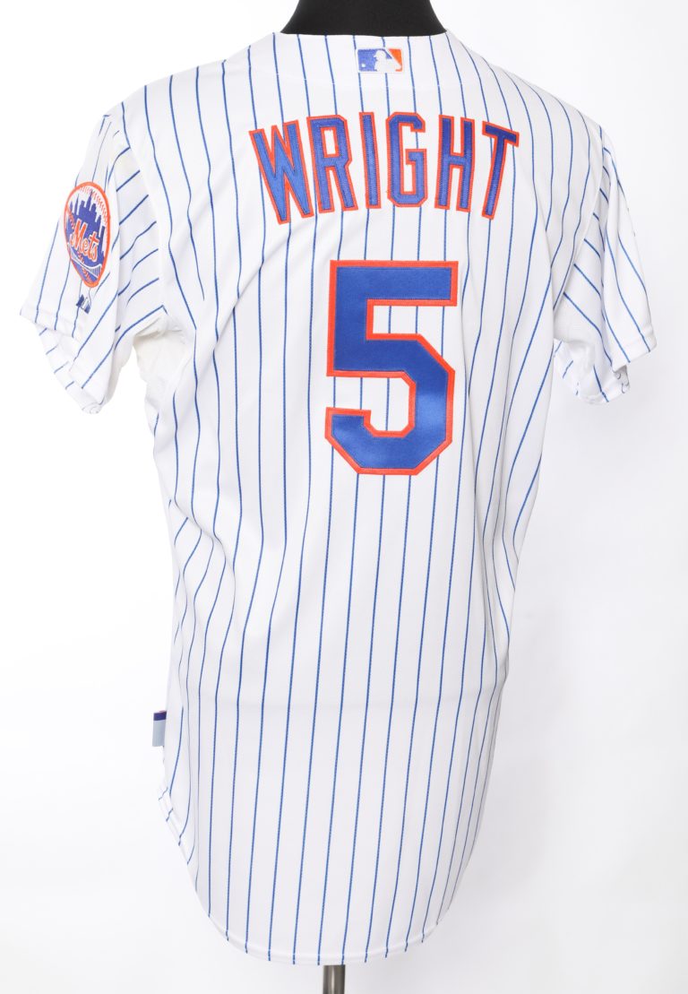 Women's David Wright New York Mets Replica Blue(Grey NO.) 2015 World Series  Jersey