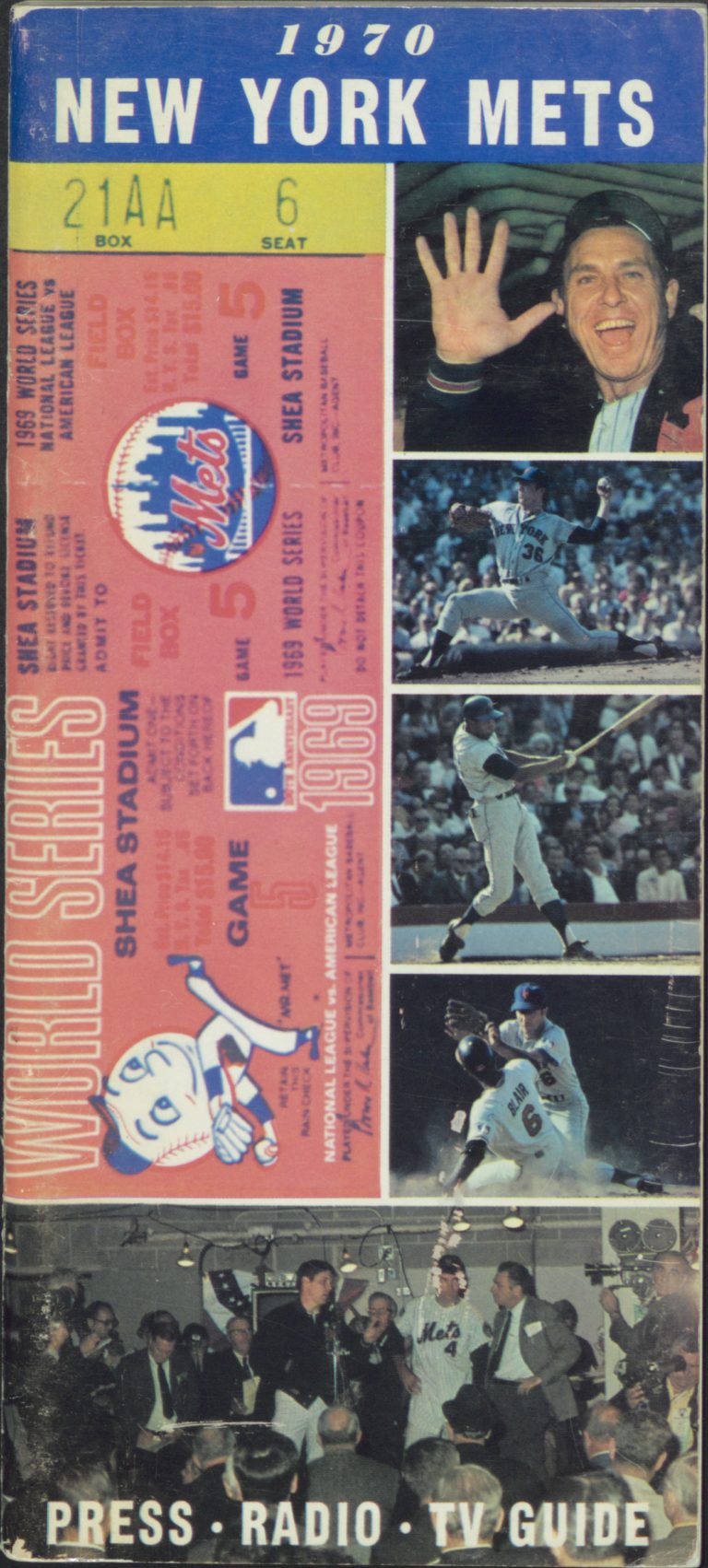 1970 Press-Radio-TV Guide: Celebrating the World Series