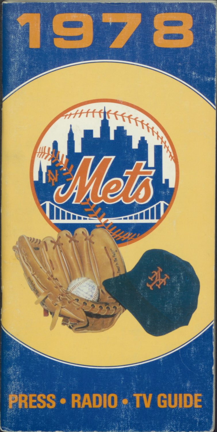 1978 New York Mets Press-Radio-TV Guide