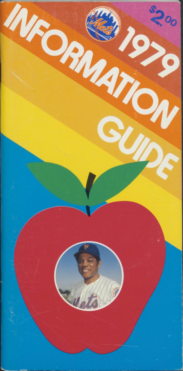 1979 Mets Information Guide with Willie Mays