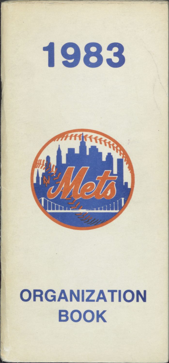 1983 Mets Organization Book