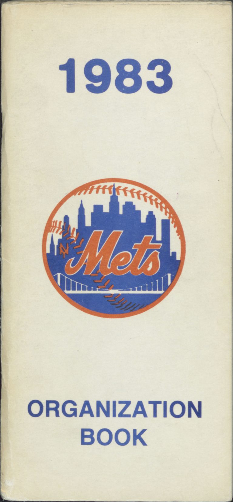 1983 Mets Organization Book