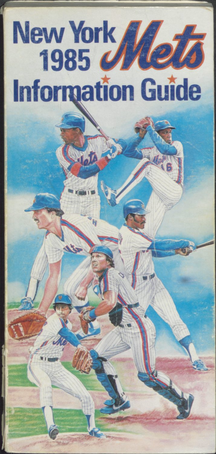 1985 Mets Information Guide: Rising Stars