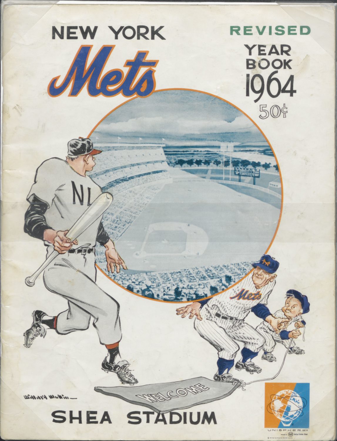 1964 Mets Yearbook: Welcome to Shea Stadium