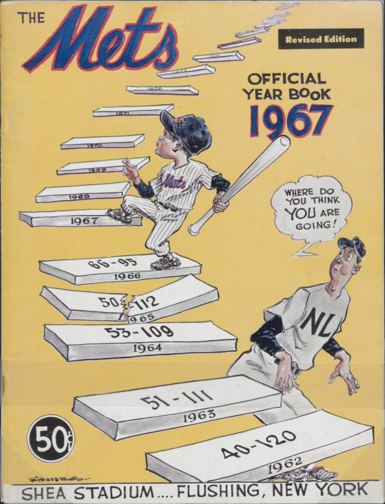 Official 1967 New York Mets Yearbook