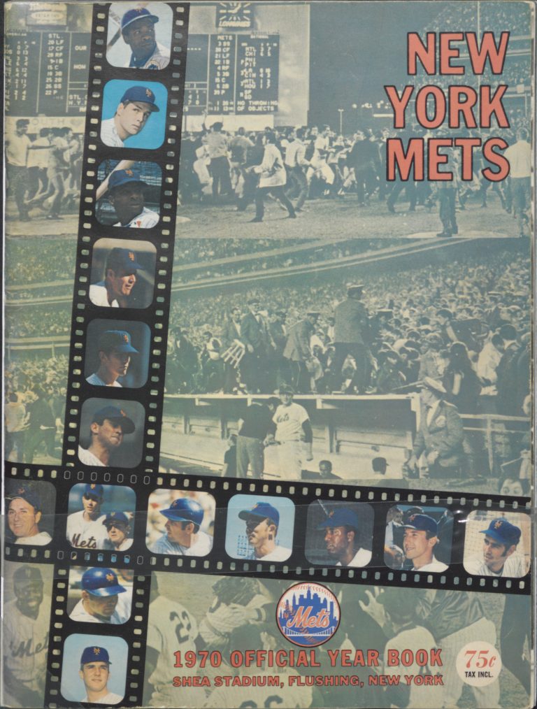 New York Mets Official Yearbook Covers Mets History