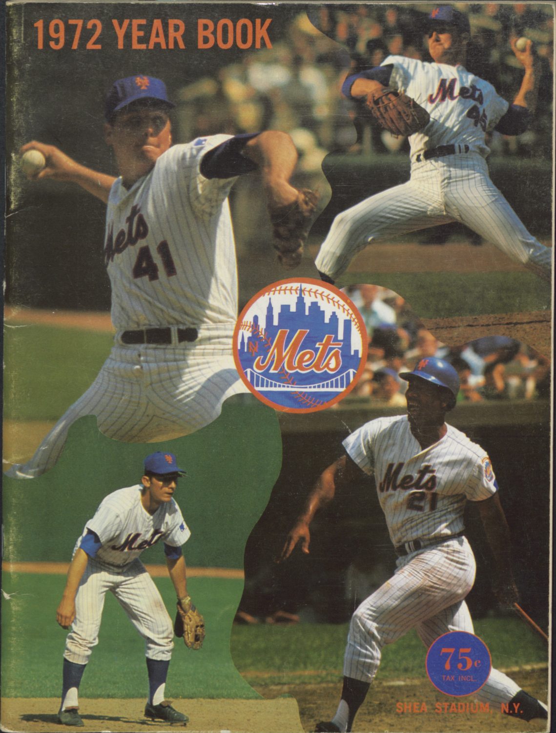 1969 Mets Yearbook Page Featuring Cleon Jones - Mets History