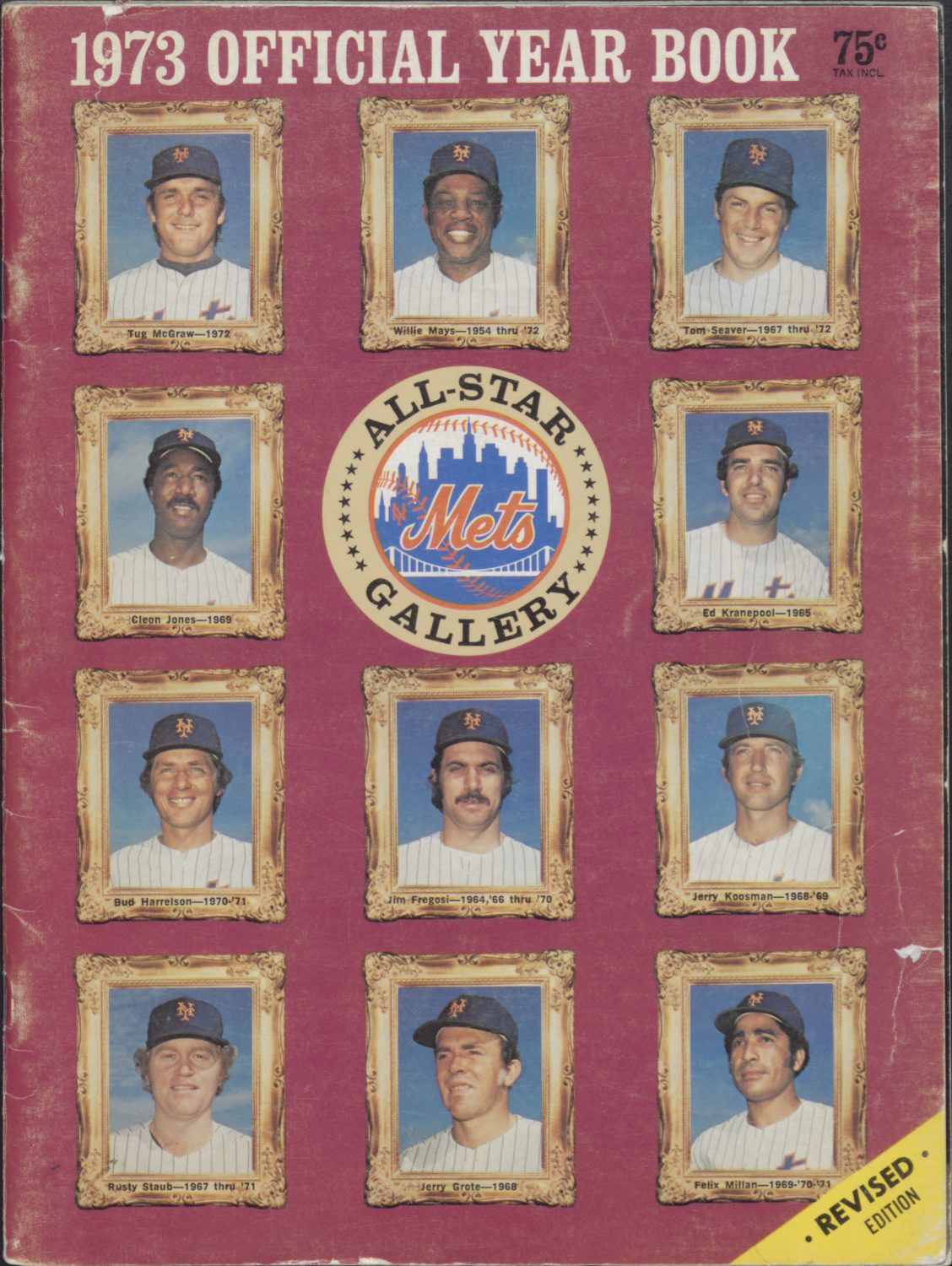 1973 Mets Yearbook: All-Star Gallery