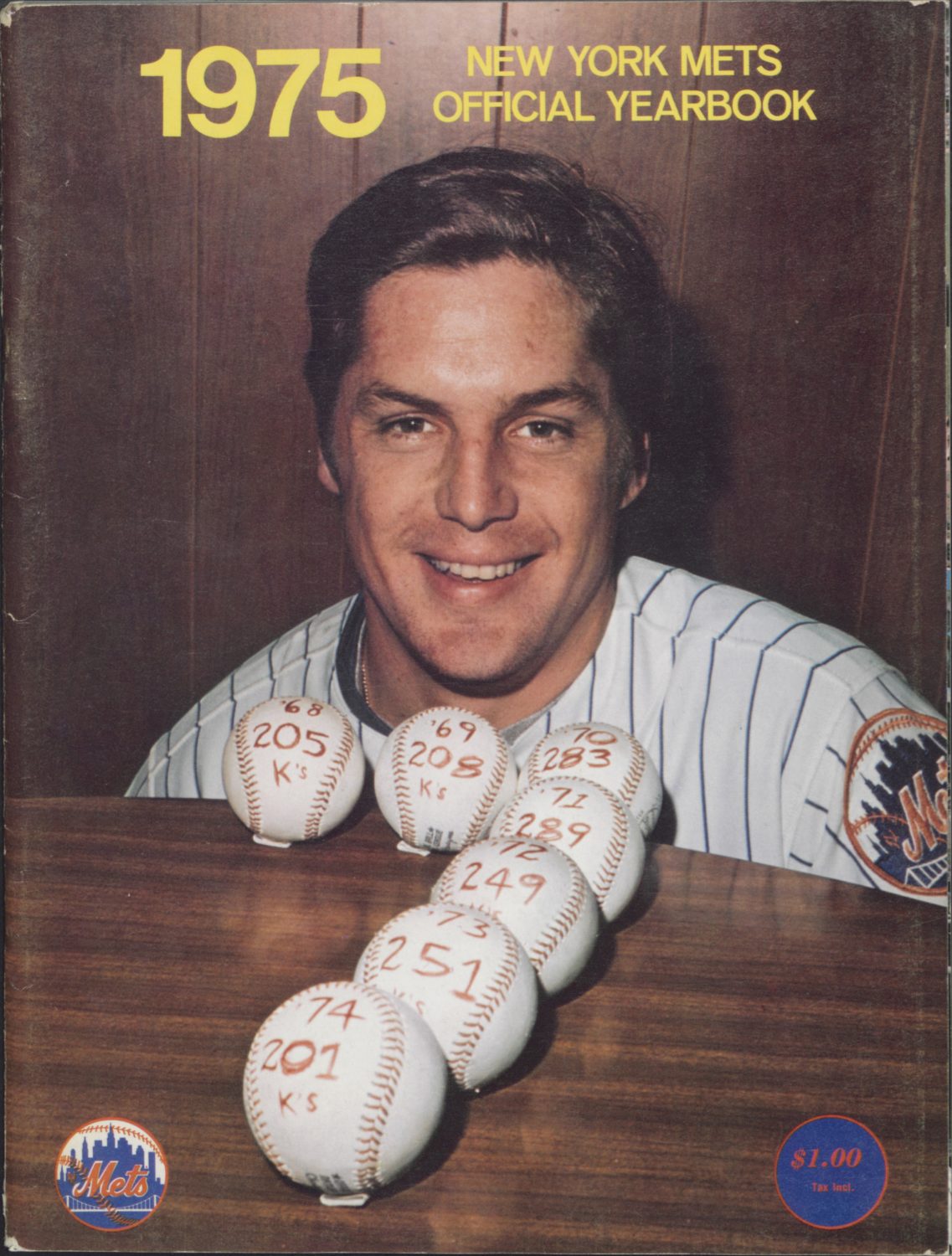 1975 Mets Yearbook: Tom Seaver