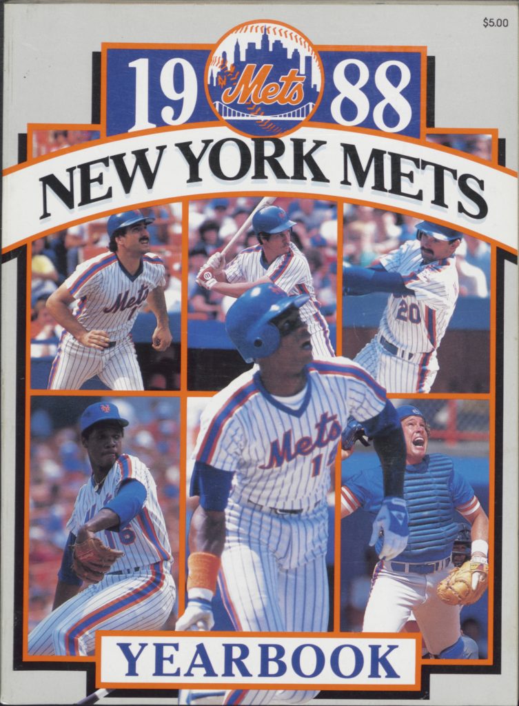 New York Mets 1988 Yearbook: 100-Win Season