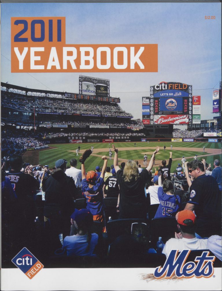 New York Mets Official Yearbook Covers Mets History