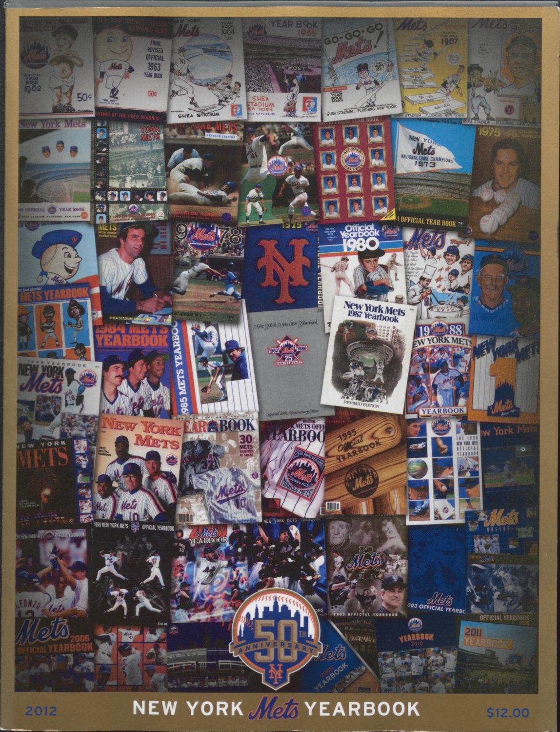 2012 New York Mets Yearbook: Celebrating 50 Years