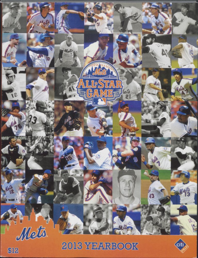 New York Mets Official Yearbook Covers Mets History