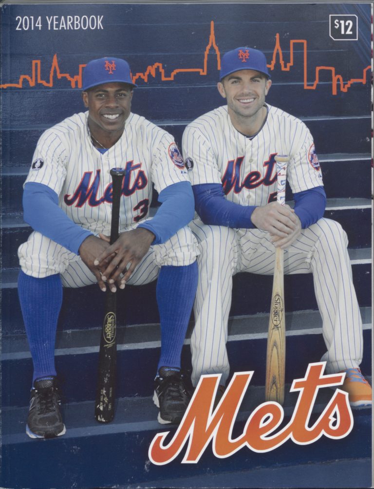 2014 New York Mets Yearbook Featuring Granderson & Wright