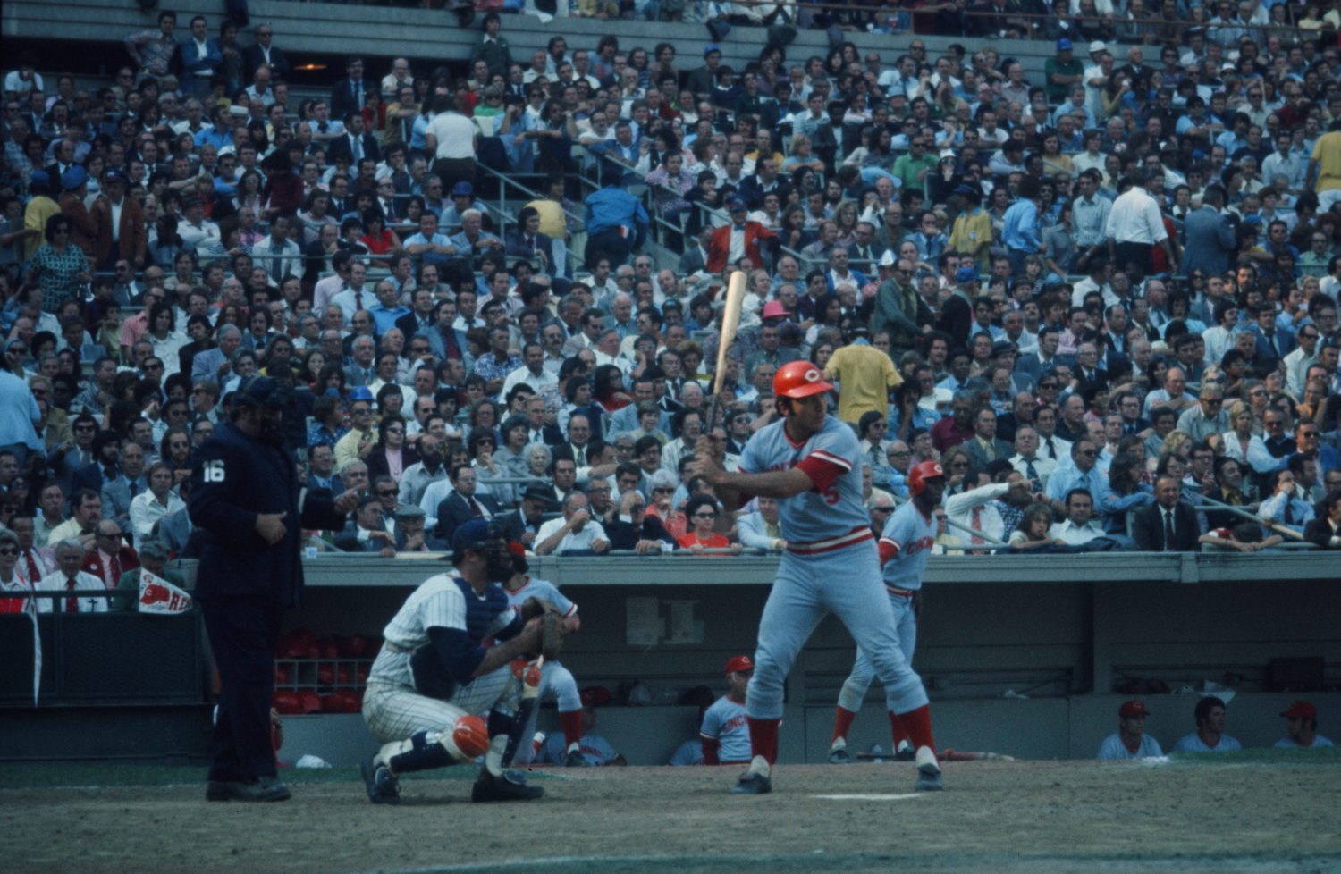Bench in the Batter's Box in 1973 NLCS