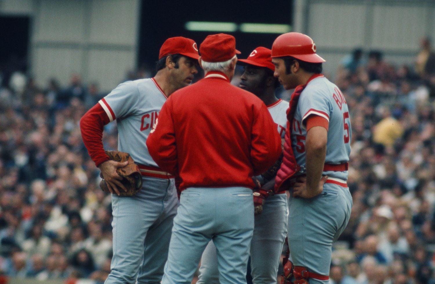 Sparky Anderson Motivates Reds in 1973 NLCS