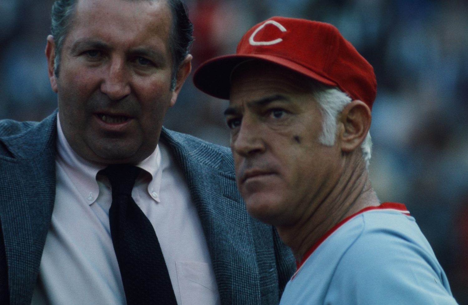 Reds Manager Sparky Anderson in 1973 NLCS