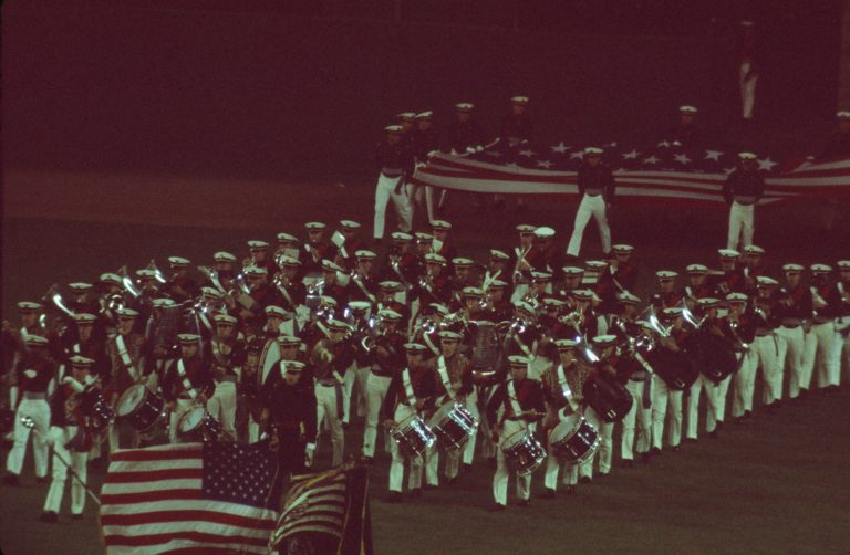 Marching Band Performance at 1973 World Series