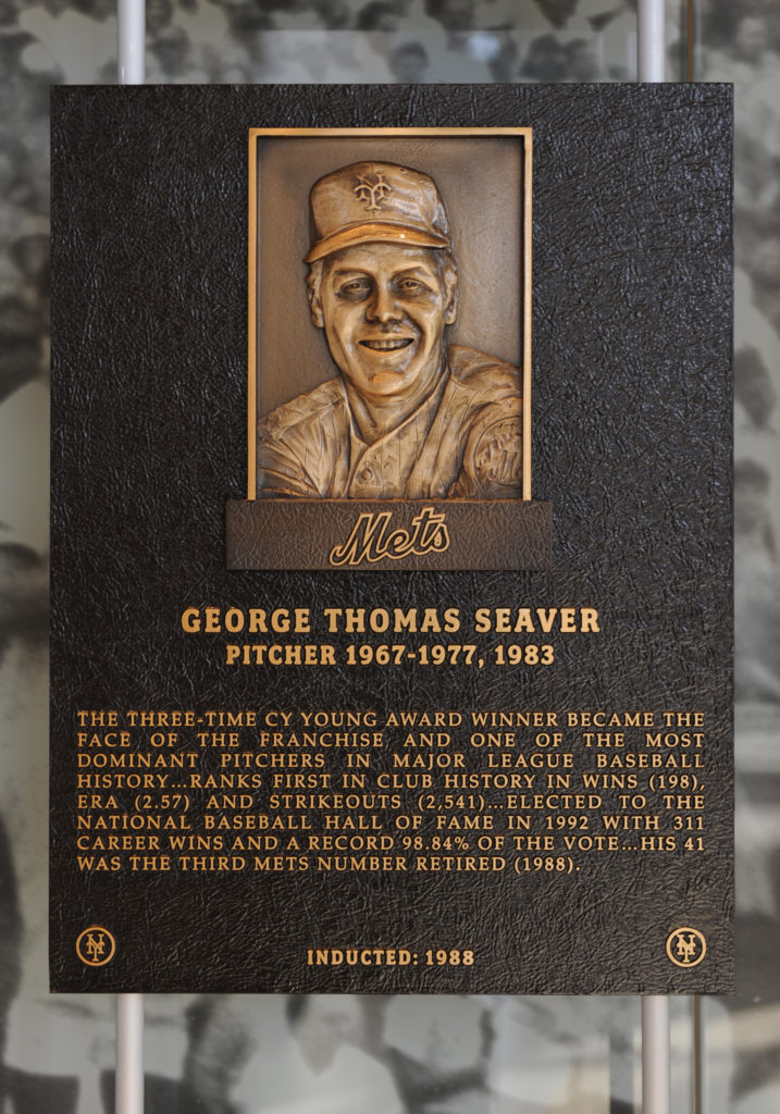 New York Mets Hall of Fame Plaques - Mets History