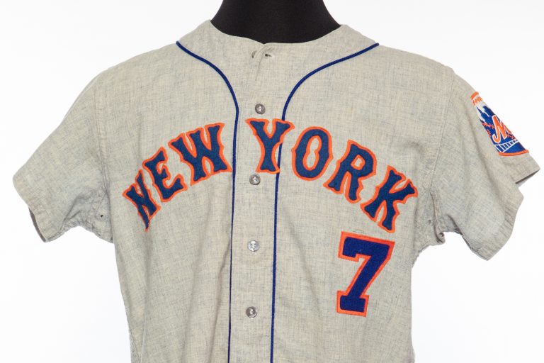 Ed Kranepool Game-Worn Jersey from 1966