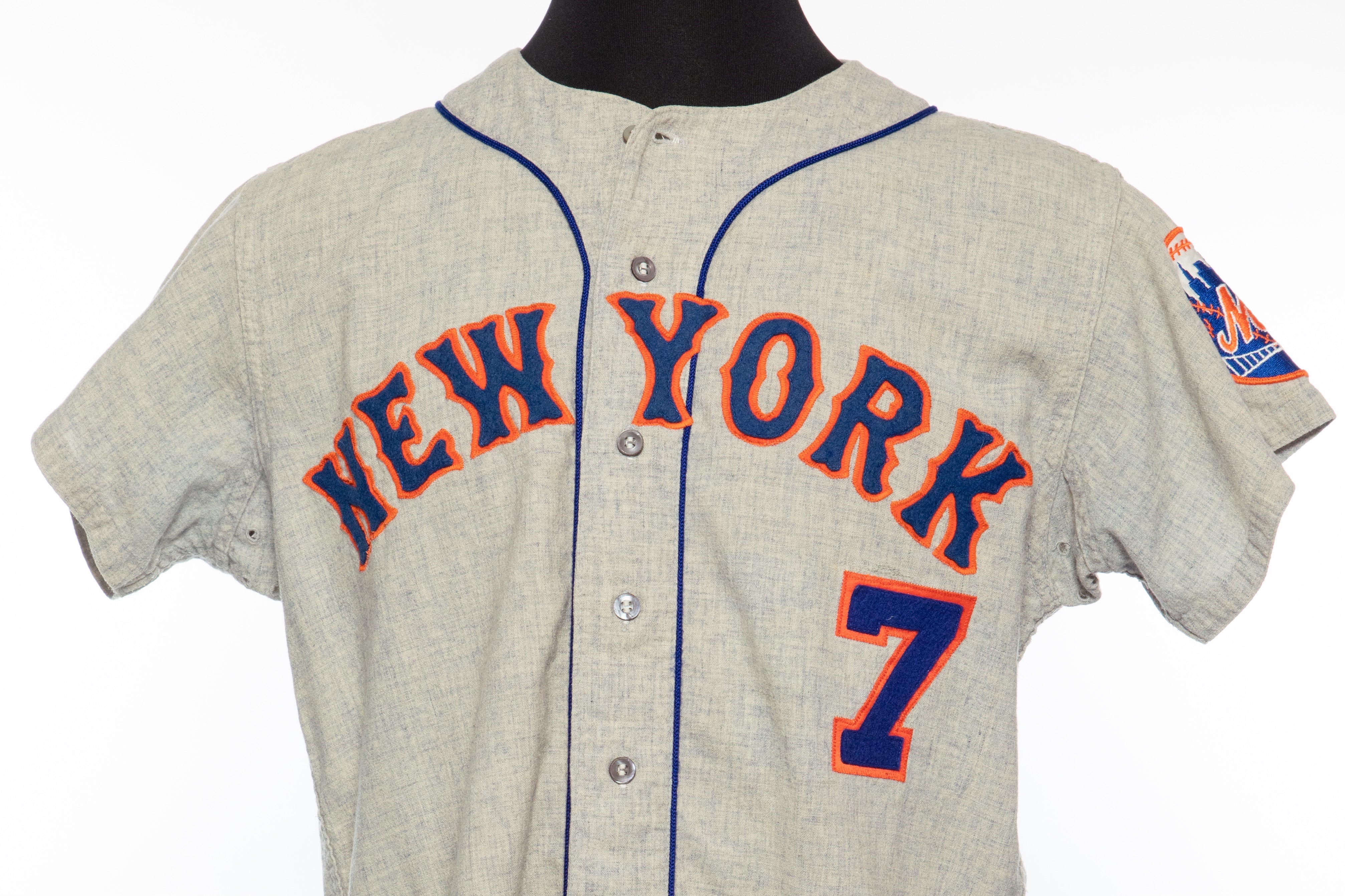 David Cone Autographed Batting Practice Jersey - Mets History