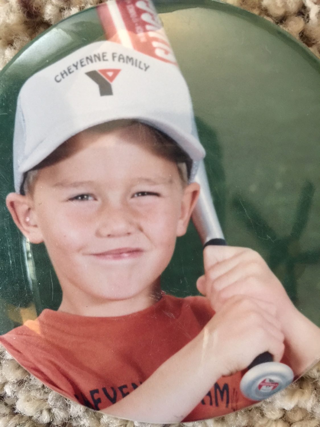 Brandon Nimmo as a Little Leaguer