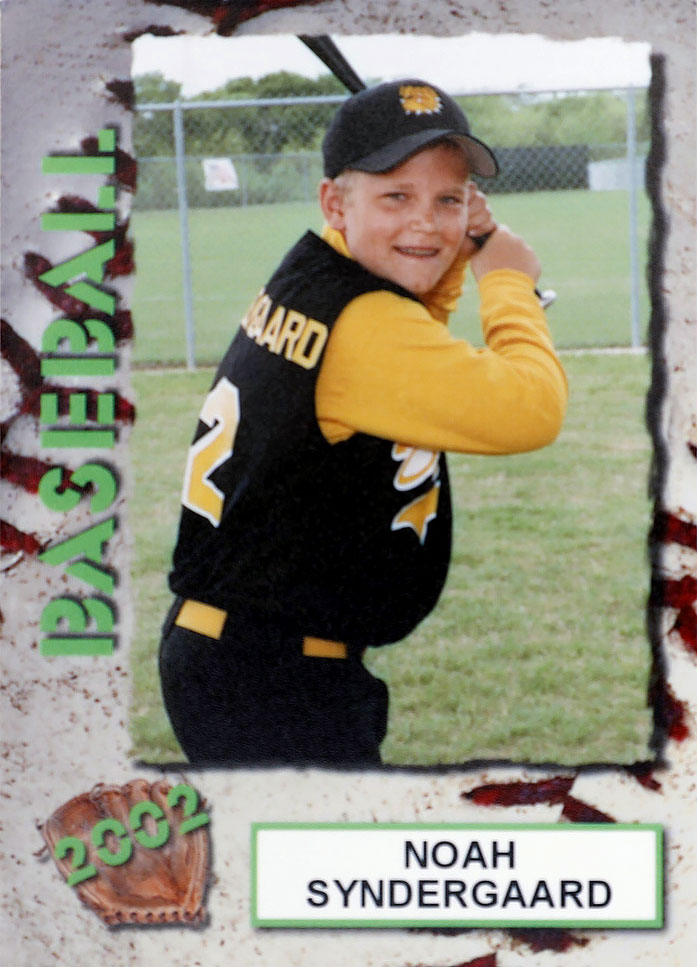 Noah Syndergaard Little League Card - Mets History