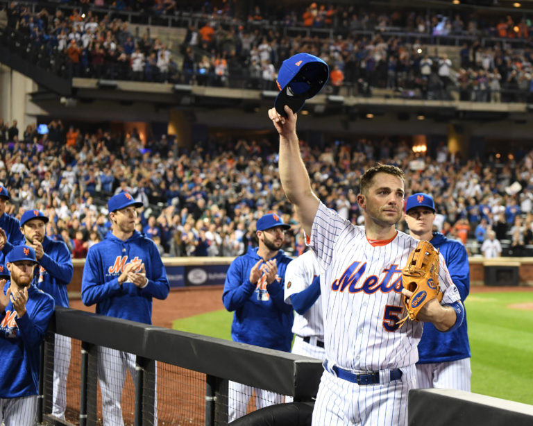 Mets legend David Wright returns to Citi Field to emcee 25th annual Battle  of the Badges game –