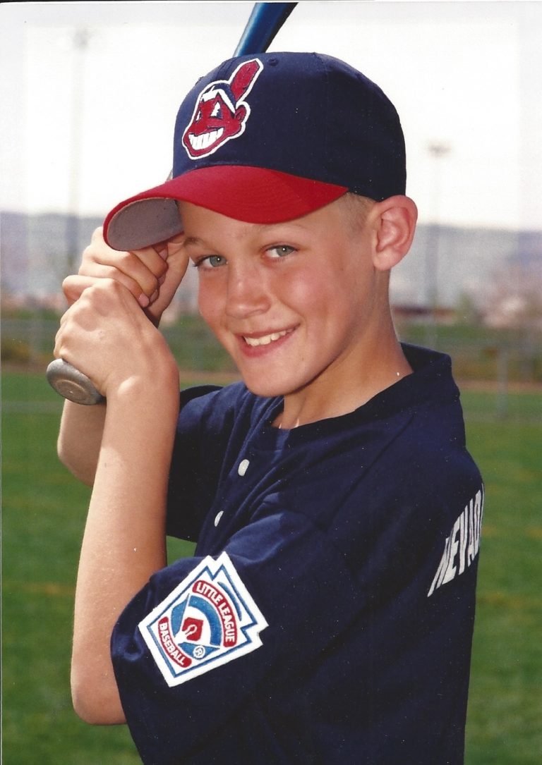 Paul Sewald as a Little Leaguer