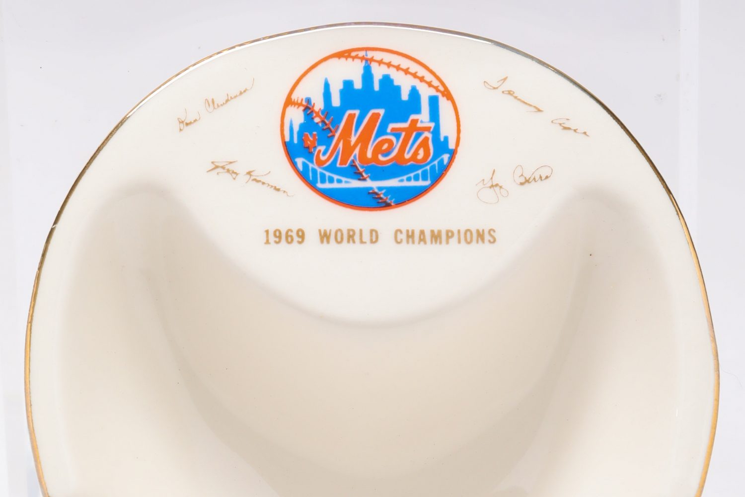 Autographed 1969 World Series Ashtray