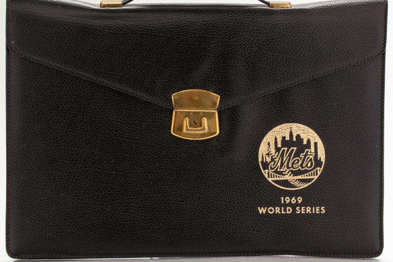 1969 World Series Mets Logo Briefcase