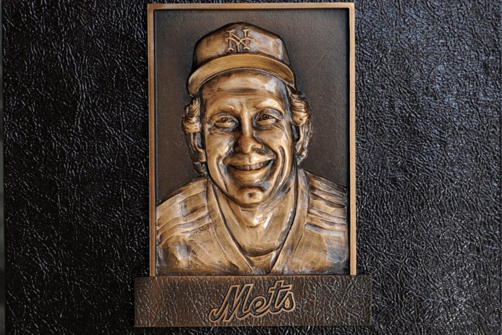Gary Carter Mets Hall of Fame Plaque Mets History