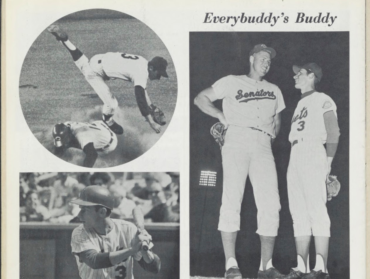 Bud Harrelson's Page from 1969 Mets Yearbook