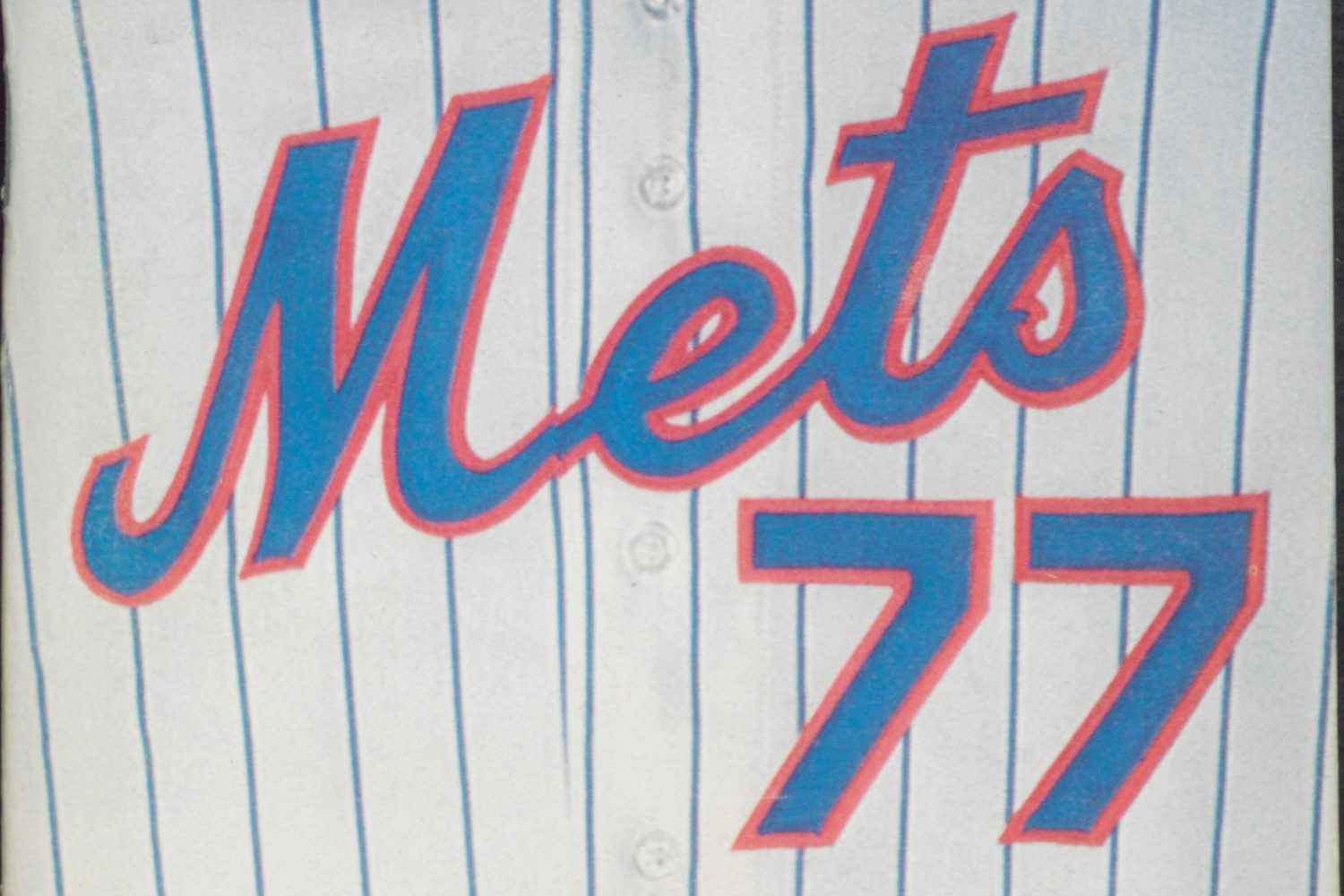 1977 Mets Press-Radio-TV Guide
