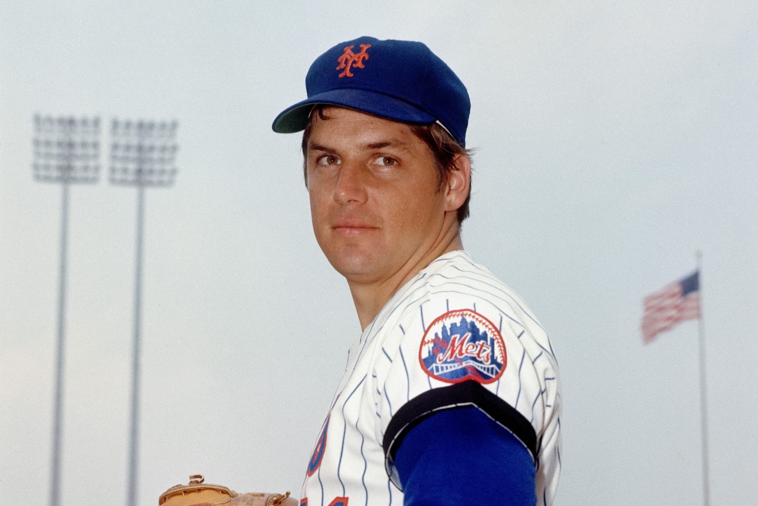 Tom Seaver Poses for a Photo in 1970