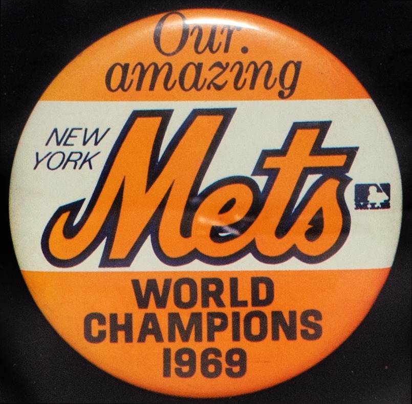 New York Mets 1969 World Champions Button