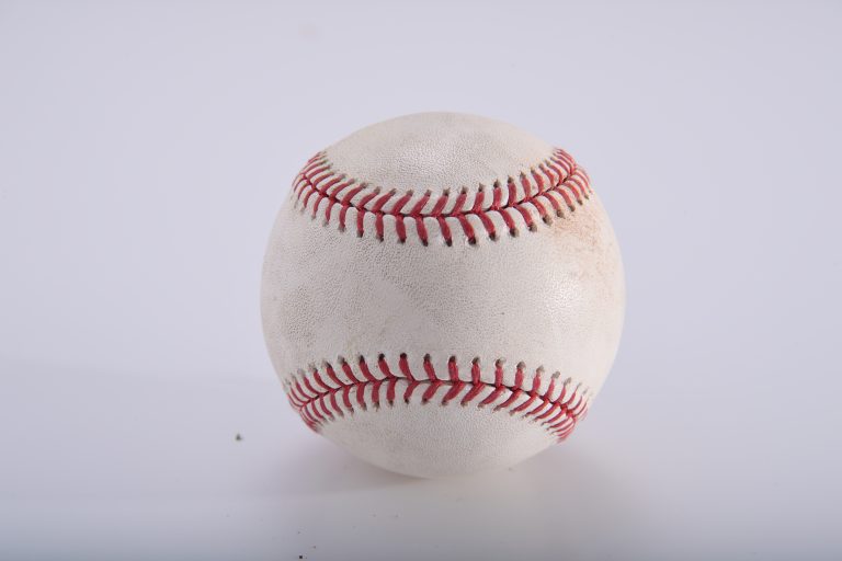 Game-Used Ball When Jeff McNeil Reached 200 Career Hits